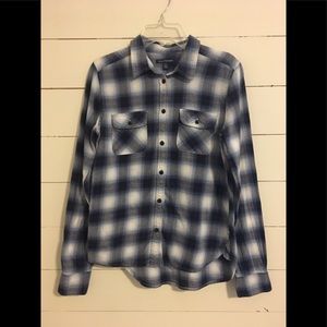 American Eagle Blue Flannel XS 🦅